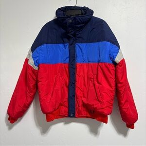 Field & Stream Gordon & Ferguson VTG 80s Men XL Ski Snow Winter Coat Colorblock